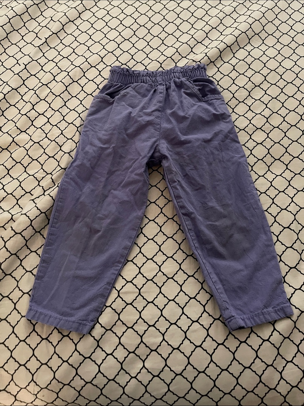 Vintage Gymboree Kids Elastic-Waist Purple Pants